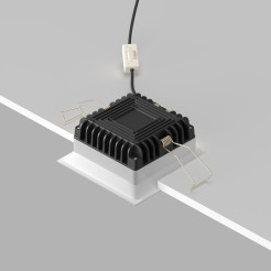 MAYTONI Spot reflektor sufitowy 1-punktowy Wbudowany Okno 12W LED 820lm 3000-6000K 90 CRI DL056-12W3-4-6K-W