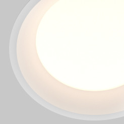 MAYTONI Spot reflektor sufitowy 1-punktowy Wbudowany Okno 24W LED 1840lm 3000-6000K 90 CRI DL055-24W3-4-6K-W