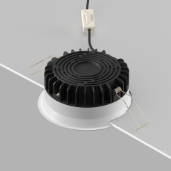 MAYTONI Spot reflektor sufitowy 1-punktowy Wbudowany Okno 12W LED 900lm 3000-6000K 90 CRI DL055-12W3-4-6K-W