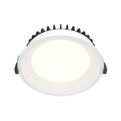 MAYTONI Spot reflektor sufitowy 1punktowy Wbudowany Okno 18W LED 1400lm 3000K 80 CRI DL055-18W3K-W