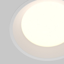 MAYTONI Spot reflektor sufitowy 1-punktowy Wbudowany Okno 18W LED 1370lm 3000-6000K 90 CRI DL055-18W3-4-6K-W