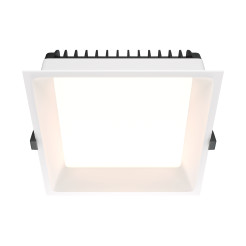 MAYTONI Spot reflektor sufitowy 1punktowy Wbudowany Okno 24W LED 1800lm 4000K 80 CRI DL054-24W4K-W