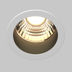 MAYTONI Spot reflektor sufitowy 1punktowy Wbudowany Minor 9W LED 700lm 3000K 90 CRI DL089-9W3K-BW