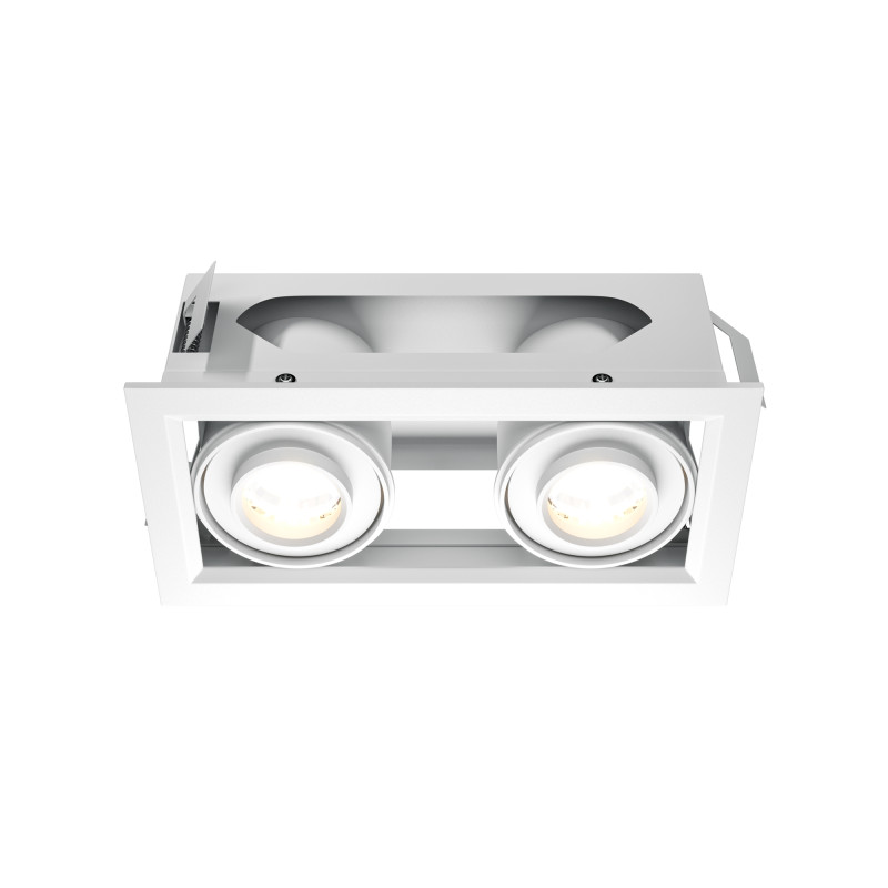MAYTONI Spot reflektor sufitowy 1punktowy wbudowany Metal Modern 20W LED 1450lm 3000K 90 CRI DL093-02-10W3K-W
