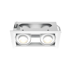 MAYTONI Spot reflektor sufitowy 1punktowy wbudowany Metal Modern 20W LED 1450lm 3000K 90 CRI DL093-02-10W3K-W