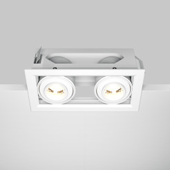 MAYTONI Spot reflektor sufitowy 1punktowy wbudowany Metal Modern 20W LED 1450lm 3000K 90 CRI DL093-02-10W3K-W
