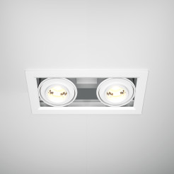 MAYTONI Spot reflektor sufitowy 1punktowy wbudowany Metal Modern 20W LED 1450lm 3000K 90 CRI DL093-02-10W3K-W