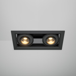 MAYTONI Spot reflektor sufitowy 1punktowy wbudowany Metal Modern 20W LED 1300lm 3000K 90 CRI DL093-02-10W3K-B