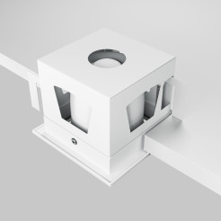 MAYTONI Spot reflektor sufitowy 1punktowy wbudowany Metal Modern 10W LED 750lm 3000K 90 CRI DL093-01-10W3K-W