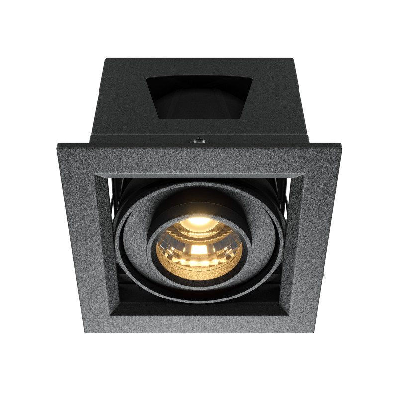 MAYTONI Spot reflektor sufitowy 1punktowy wbudowany Metal Modern 10W LED 650lm 3000K 90 CRI DL093-01-10W3K-B