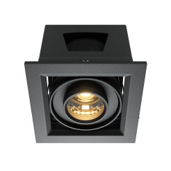 MAYTONI Spot reflektor sufitowy 1punktowy wbudowany Metal Modern 10W LED 650lm 3000K 90 CRI DL093-01-10W3K-B