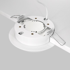 MAYTONI Spot reflektor sufitowy 1punktowy Wbudowany Hoop 12W GX53 DL086-GX53-RD-W