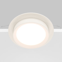 MAYTONI Spot reflektor sufitowy 1punktowy Wbudowany Hoop 12W GX53 DL086-GX53-RD-W