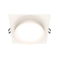 MAYTONI Spot reflektor sufitowy 1punktowy Wbudowany Hoop 12W GX53 DL086-GX53-SQ-W