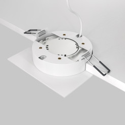 MAYTONI Spot reflektor sufitowy 1punktowy Wbudowany Hoop 12W GX53 DL086-GX53-SQ-W