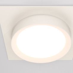 MAYTONI Spot reflektor sufitowy 1punktowy Wbudowany Hoop 12W GX53 DL086-GX53-SQ-W