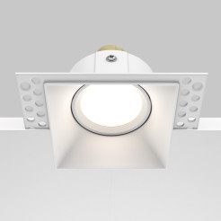 MAYTONI Spot reflektor sufitowy 1punktowy Wbudowany Obrotowy Dot 10W GU10 DL042-01-SQ-W