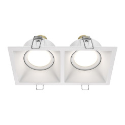 MAYTONI Spot reflektor sufitowy 2punktowy Wbudowany Obrotowy Dot 10W GU10 DL029-2-02W