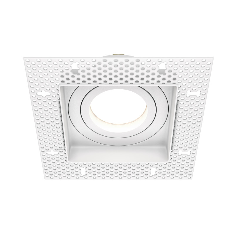 MAYTONI Spot reflektor sufitowy 1punktowy Wbudowany Obrotowy Atom 10W GU10 DL003-01-W
