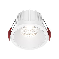 MAYTONI Spot reflektor sufitowy 1punktowy Wbudowany Alfa LED 15W LED 1250lm 4000K 90 CRI Dimmable DL043-01-15W4K-D-RD-W