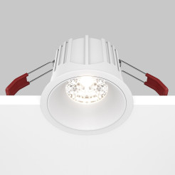 MAYTONI Spot reflektor sufitowy 1punktowy Wbudowany Alfa LED 15W LED 1250lm 4000K 90 CRI Dimmable DL043-01-15W4K-D-RD-W