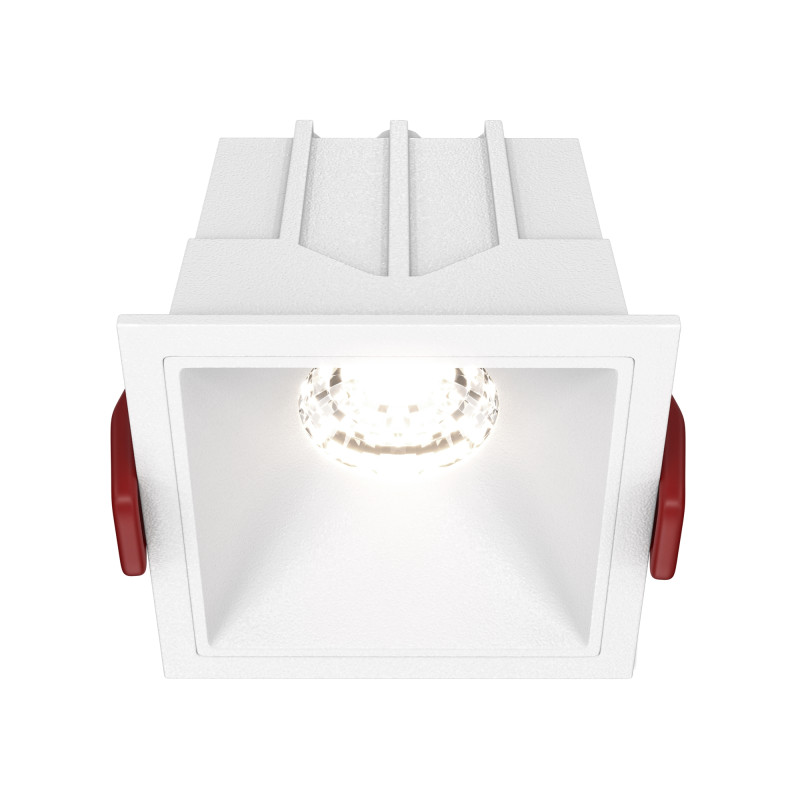 MAYTONI Spot reflektor sufitowy 1punktowy Wbudowany Alfa LED 10W LED 550lm 4000K 90 CRI Dimmable DL043-01-10W4K-D-SQ-W