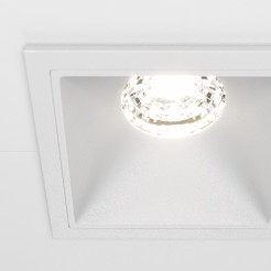 MAYTONI Spot reflektor sufitowy 1punktowy Wbudowany Alfa LED 10W LED 550lm 4000K 90 CRI Dimmable DL043-01-10W4K-D-SQ-W