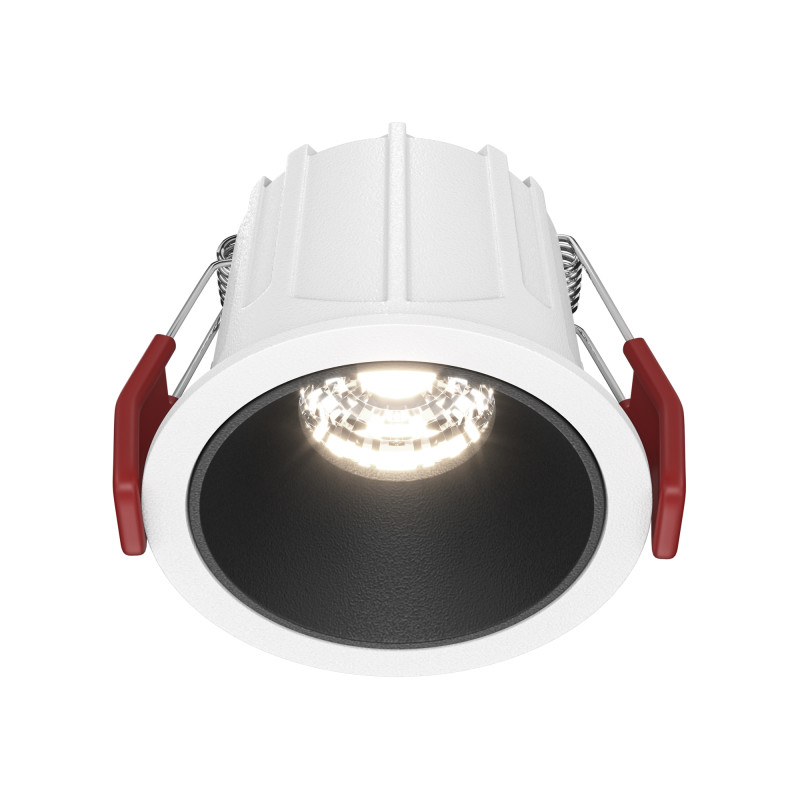 MAYTONI Spot reflektor sufitowy 1punktowy Wbudowany Alfa LED 10W LED 500lm 4000K 90 CRI Dimmable DL043-01-10W4K-D-RD-WB