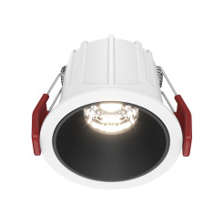 MAYTONI Spot reflektor sufitowy 1punktowy Wbudowany Alfa LED 10W LED 500lm 4000K 90 CRI Dimmable DL043-01-10W4K-D-RD-WB