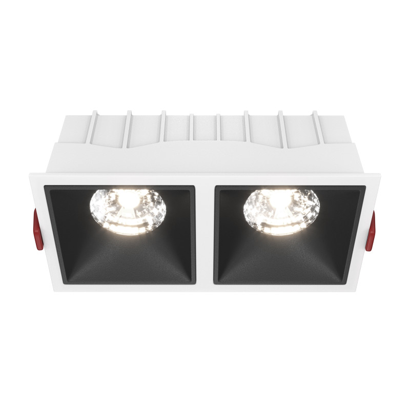 MAYTONI Spot reflektor sufitowy 1punktowy Wbudowany Alfa LED 30W LED 2350lm 4000K 90 CRI DL043-02-15W4K-SQ-WB