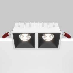 MAYTONI Spot reflektor sufitowy 1punktowy Wbudowany Alfa LED 30W LED 2350lm 4000K 90 CRI DL043-02-15W4K-SQ-WB