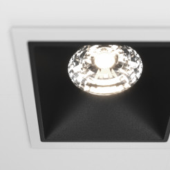 MAYTONI Spot reflektor sufitowy 1punktowy Wbudowany Alfa LED 30W LED 2350lm 4000K 90 CRI DL043-02-15W4K-SQ-WB