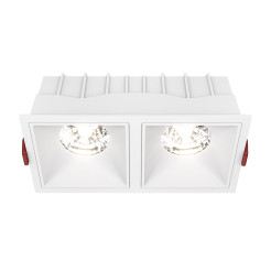 MAYTONI Spot reflektor sufitowy 1punktowy Wbudowany Alfa LED 30W LED 2500lm 4000K 90 CRI DL043-02-15W4K-SQ-W