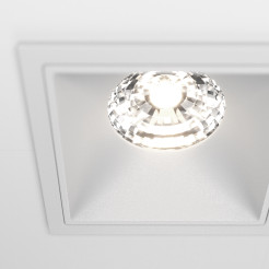 MAYTONI Spot reflektor sufitowy 1punktowy Wbudowany Alfa LED 30W LED 2500lm 4000K 90 CRI DL043-02-15W4K-SQ-W