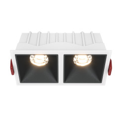 MAYTONI Spot reflektor sufitowy 1punktowy Wbudowany Alfa LED 20W LED 900lm 3000K 90 CRI DL043-02-10W3K-SQ-WB
