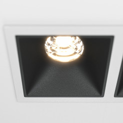 MAYTONI Spot reflektor sufitowy 1punktowy Wbudowany Alfa LED 20W LED 900lm 3000K 90 CRI DL043-02-10W3K-SQ-WB