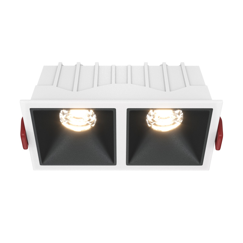 MAYTONI Spot reflektor sufitowy 1punktowy Wbudowany Alfa LED 20W LED 900lm 3000K 90 CRI Dimmable DL043-02-10W3K-D-SQ-WB