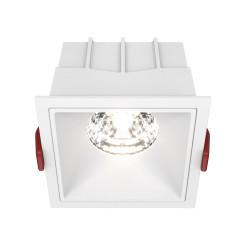 MAYTONI Spot reflektor sufitowy 1punktowy Wbudowany Alfa LED 15W LED 1250lm 4000K 90 CRI Dimmable DL043-01-15W4K-D-SQ-W