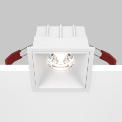 MAYTONI Spot reflektor sufitowy 1punktowy Wbudowany Alfa LED 15W LED 1250lm 4000K 90 CRI Dimmable DL043-01-15W4K-D-SQ-W