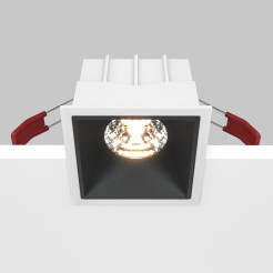 MAYTONI Spot reflektor sufitowy 1punktowy Wbudowany Alfa LED 15W LED 1050lm 3000K 90 CRI Dimmable DL043-01-15W3K-D-SQ-WB