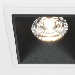 MAYTONI Spot reflektor sufitowy 1punktowy Wbudowany Alfa LED 15W LED 1050lm 3000K 90 CRI Dimmable DL043-01-15W3K-D-SQ-WB