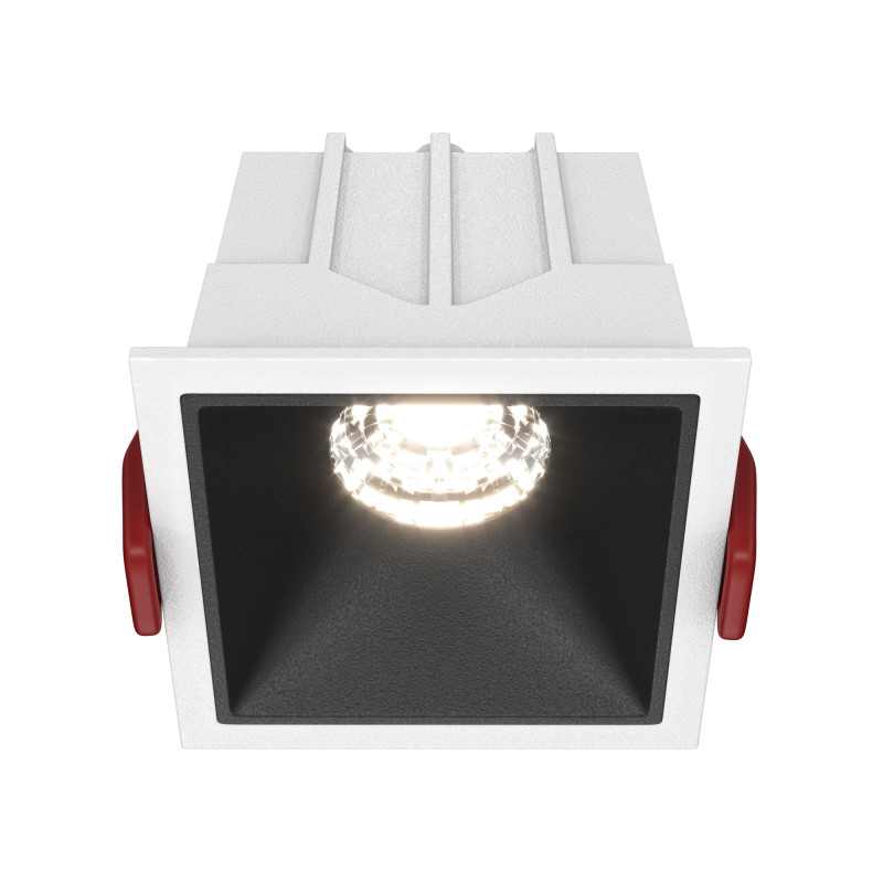 MAYTONI Spot reflektor sufitowy 1punktowy Wbudowany Alfa LED 10W LED 500lm 4000K 90 CRI DL043-01-10W4K-SQ-WB