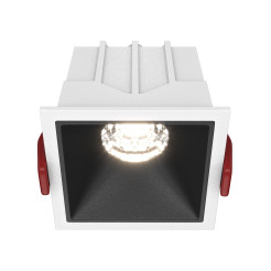 MAYTONI Spot reflektor sufitowy 1punktowy Wbudowany Alfa LED 10W LED 500lm 4000K 90 CRI DL043-01-10W4K-SQ-WB