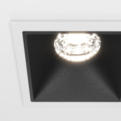 MAYTONI Spot reflektor sufitowy 1punktowy Wbudowany Alfa LED 10W LED 500lm 4000K 90 CRI DL043-01-10W4K-SQ-WB