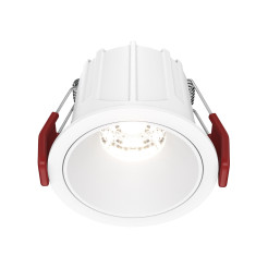 MAYTONI Spot reflektor sufitowy 1punktowy Wbudowany Alfa LED 10W LED 550lm 4000K 90 CRI Dimmable DL043-01-10W4K-D-RD-W