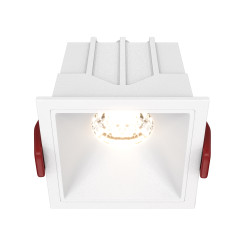 MAYTONI Spot reflektor sufitowy 1punktowy Wbudowany Alfa LED 10W LED 500lm 3000K 90 CRI Dimmable DL043-01-10W3K-D-SQ-W
