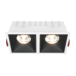 MAYTONI Spot reflektor sufitowy 1punktowy Wbudowany Alfa LED 30W LED 2100lm 3000K 90 CRI DL043-02-15W3K-SQ-WB