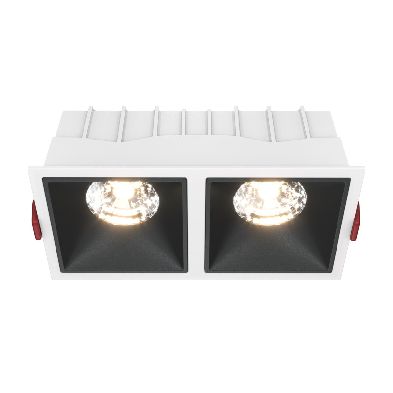 MAYTONI Spot reflektor sufitowy 1punktowy Wbudowany Alfa LED 30W LED 2100lm 3000K 90 CRI Dimmable DL043-02-15W3K-D-SQ-WB