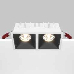 MAYTONI Spot reflektor sufitowy 1punktowy Wbudowany Alfa LED 30W LED 2100lm 3000K 90 CRI Dimmable DL043-02-15W3K-D-SQ-WB