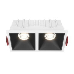 MAYTONI Spot reflektor sufitowy 1punktowy Wbudowany Alfa LED 20W LED 1000lm 4000K 90 CRI DL043-02-10W4K-SQ-WB